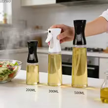 500ml Kitchen Oil Sprayer,Non-stick Cooking Oil Dispenser Bottle Wist Pump for Salad Frying BBQ Kitchen Tools